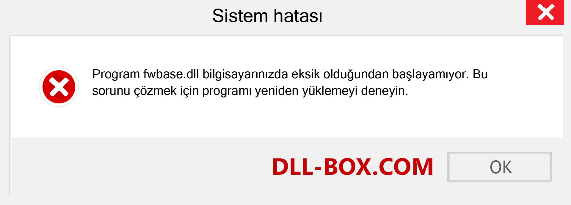 fwbase.dll dosyası eksik mi? Windows 7, 8, 10 için İndirin - Windows'ta fwbase dll Eksik Hatasını Düzeltin, fotoğraflar, resimler